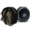 Walker's Razor Slim Molon Labe Electronic Earmuffs (FDE) with Case Bundle