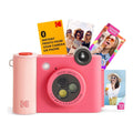 KODAK Smile+ Digital Instant Print Camera with Effect-changing Lens (Fuschia)