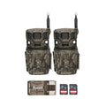 Stealth Cam Revolver Pro 2.0 40MP 360-Degree Brown Cellular Camera Bundle