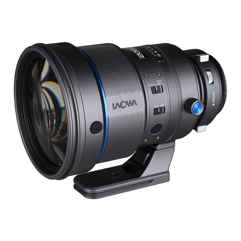 Laowa 200mm f/2 AF FF Telephoto Prime Lens (Sony E, Gray)
