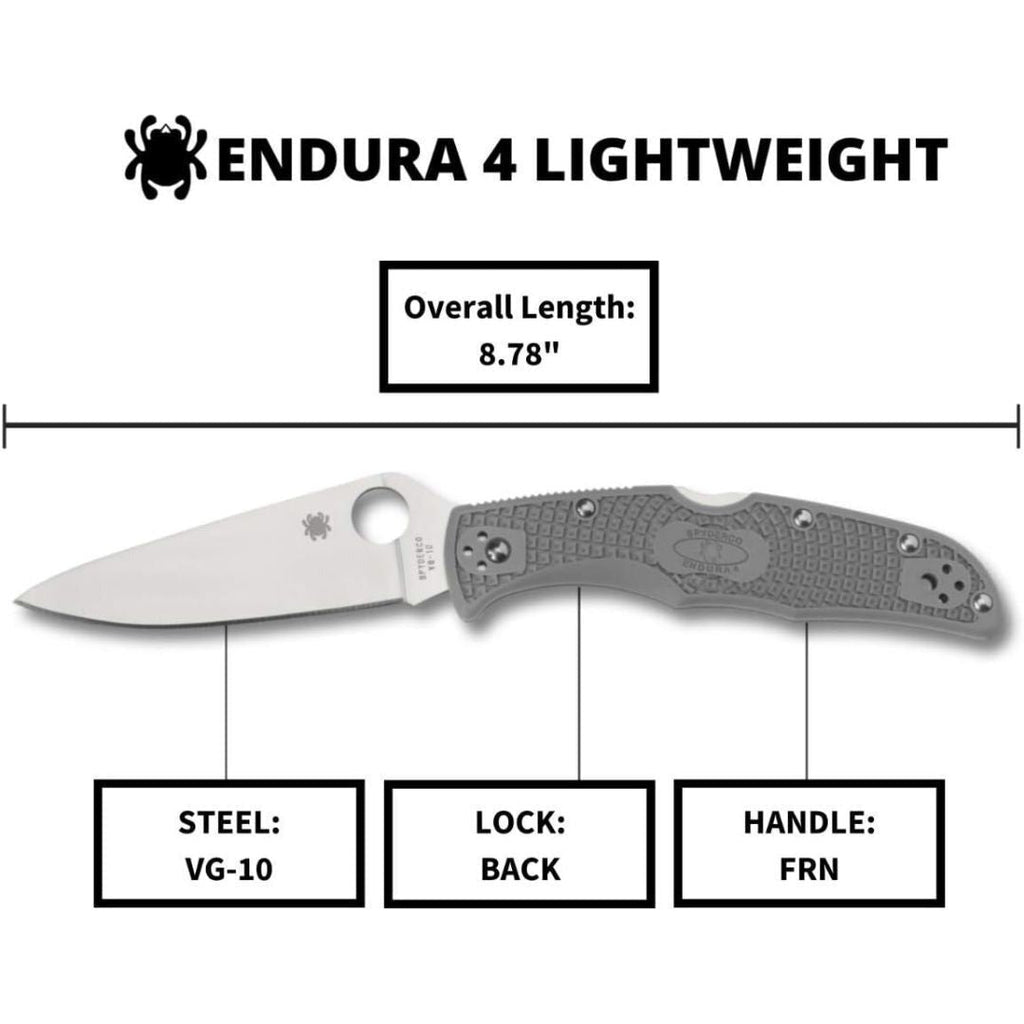 Spyderco Folding Knife Endura 4