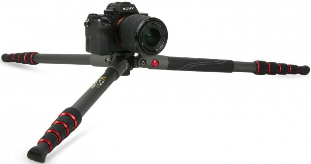 Vanguard Veo 2 235AB Aluminum Travel Tripod w/ Ball Head (Red)