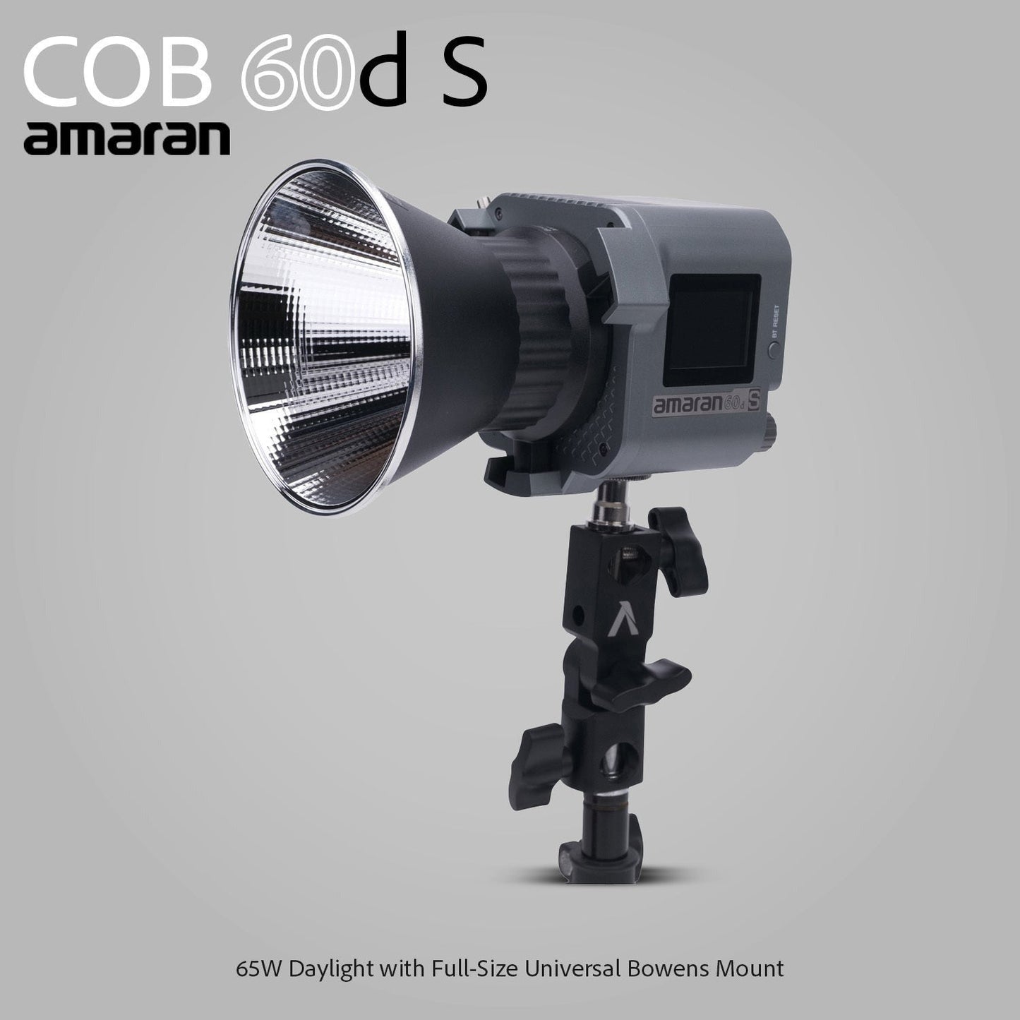 Aputure Amaran COB 60D S Point Source LED 65W Daylight with Full-Size Universal Bowens Mount