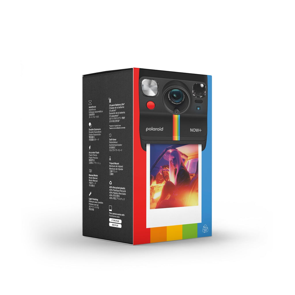 Polaroid Now+ Instant Camera Generation 2 (Black)
