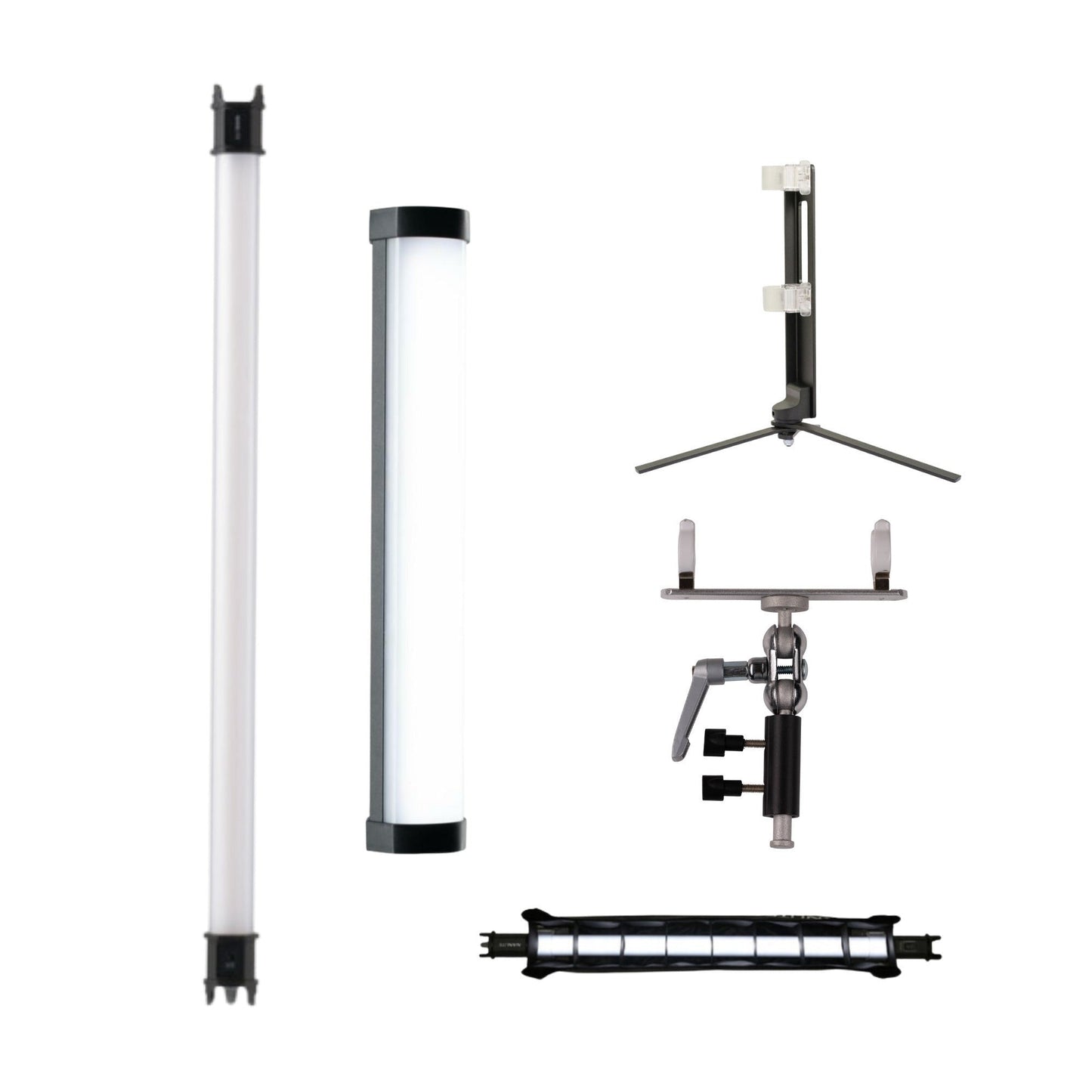 Nanlite PavoTube II 15C 2' LED Tube Light with PavoTube II 6C LED Tube Bundle