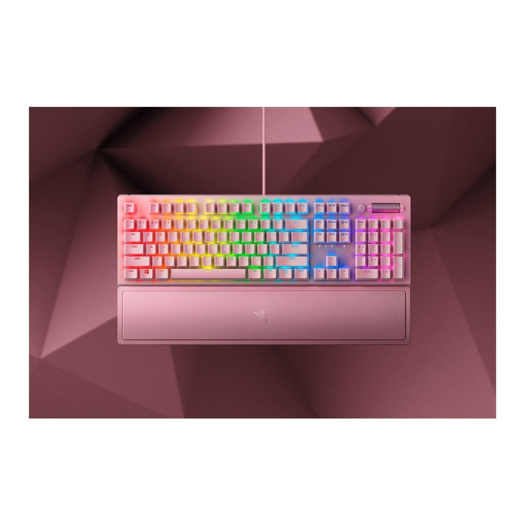 Razer BlackWidow V3 Wired Mechanical Gaming Keyboard, Green Switches (Certified Refurbished)