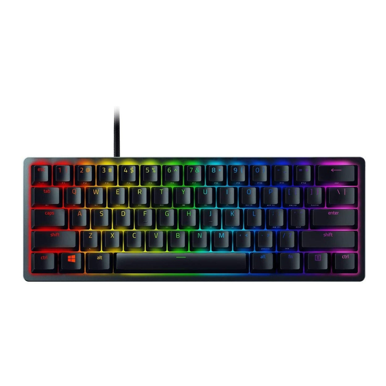 Razer Huntsman Mini Optical Gaming Keyboard, Clicky Switches, RGB Chroma Backlighting (Certified Refurbished)