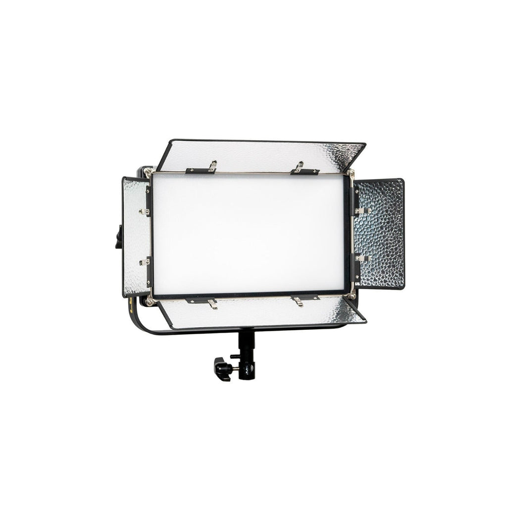ikan Lyra LBX5-PoE Bi-Color Studio Soft LED Light Panel (Black, Unmanaged Switch 3-Light Kit)