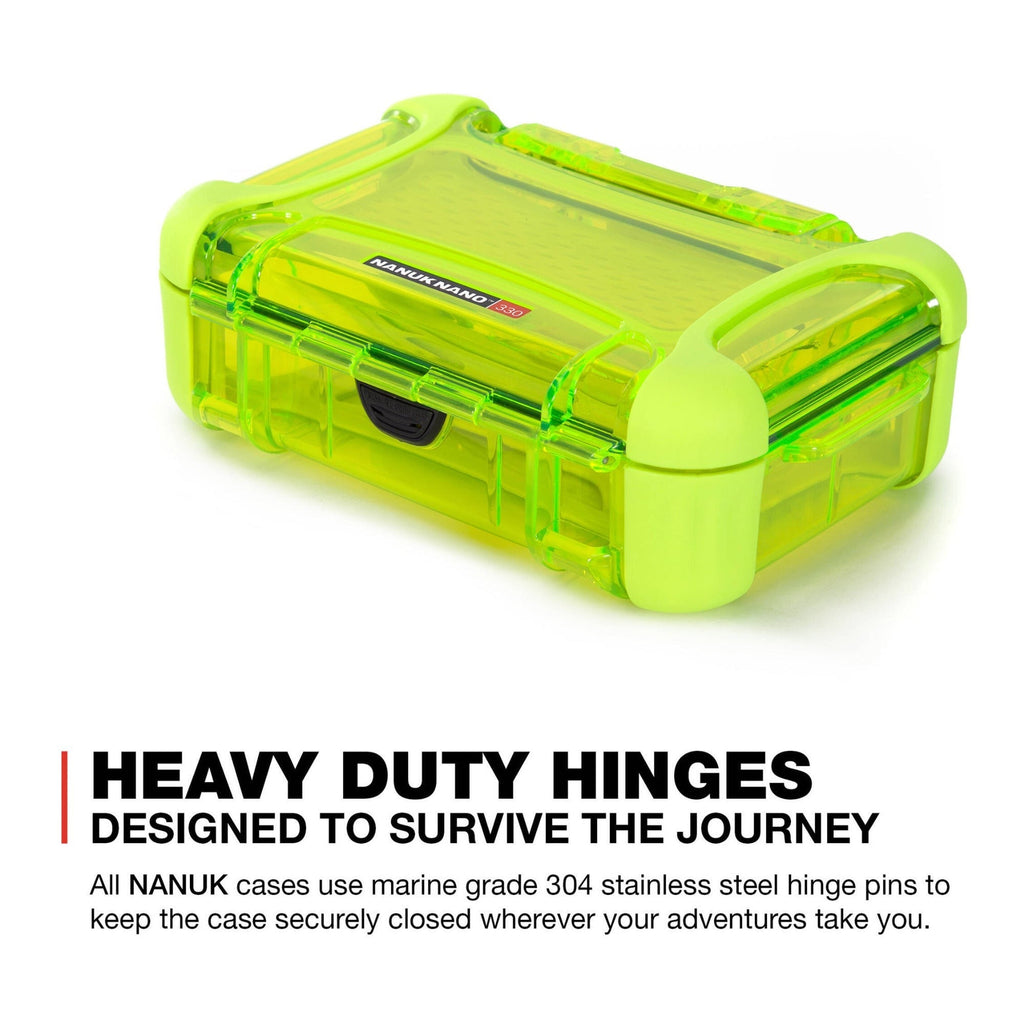 NANUK 330 Nano Series Waterproof Large Hard Case (Lime)