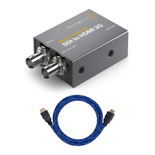 Blackmagic Design Micro Converter SDI to HDMI 3G with Power Supply and HDMI Cable