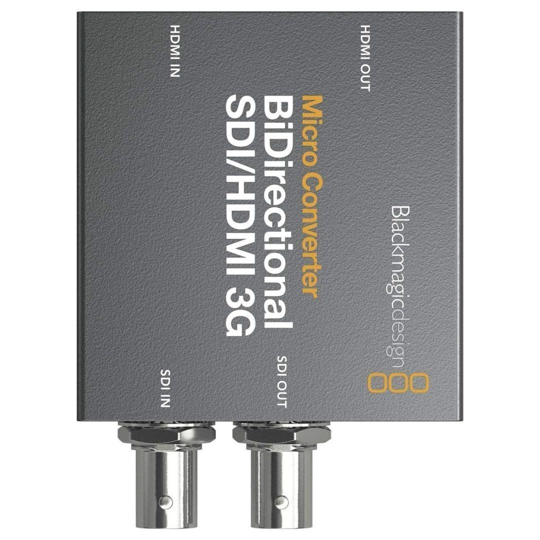 Blackmagic Design Bi-Direct SDI-HDMI 3G PSU Micro Converter (CONVBDC, SDI, HDMI03G, and PS) (Black)