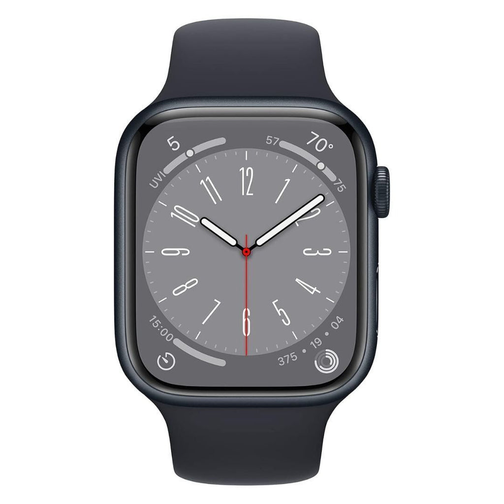 Apple Watch Series 8, GPS + Cellular (Midnight Aluminum Case, Sport Band) (Certified Refurbished)