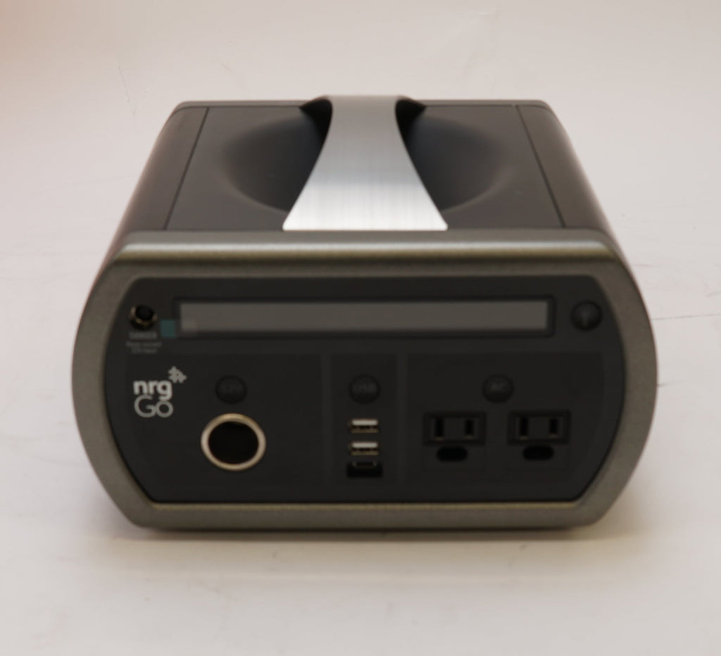 nrgGo 400 Portable Power Generator Battery | Solar Generator | 1200W Pure Sine W (Used)