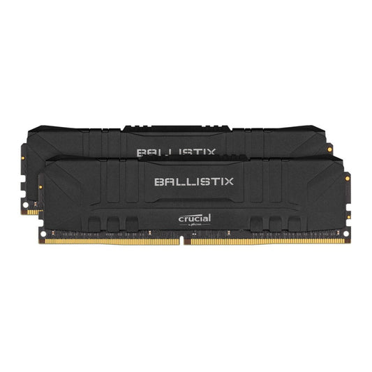 Crucial Ballistix 16GB DDR4-2666 Unbuffered DIMM RAM Memory Kit (2x8GB, Black)