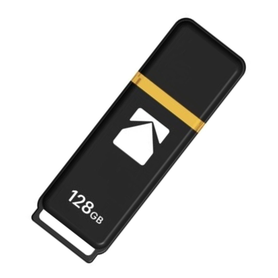 Kodak Classic K100 Cap and Body Series Universal Compatible USB2.0 128GB Flash Drive (5 Pack)
