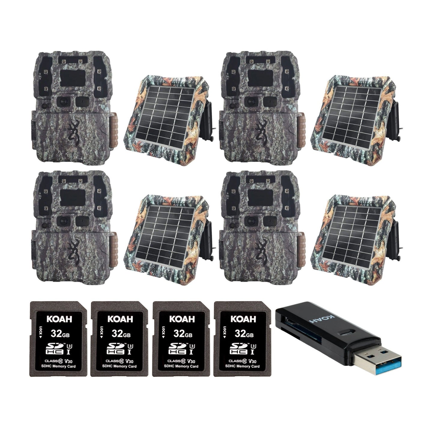 Browning Trail Cameras Strike Force Pro DCL Nano 26MP Trail Camera Bundle
