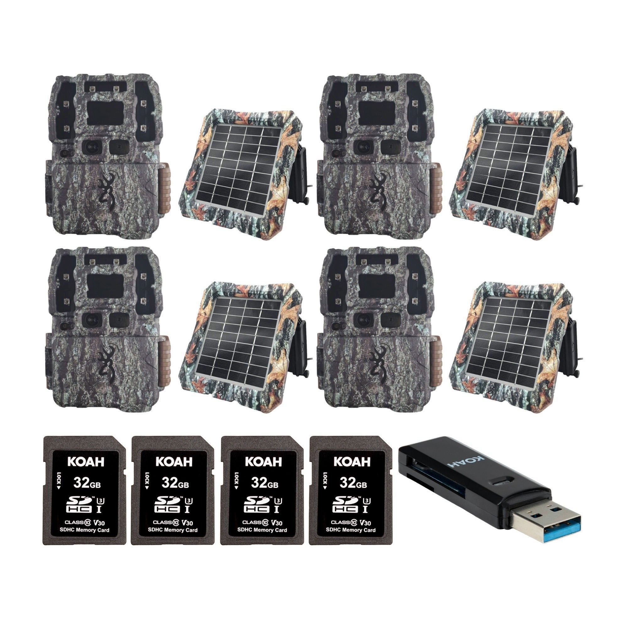 Browning Trail Cameras Strike Force Pro DCL Nano 26MP Trail Camera Bundle