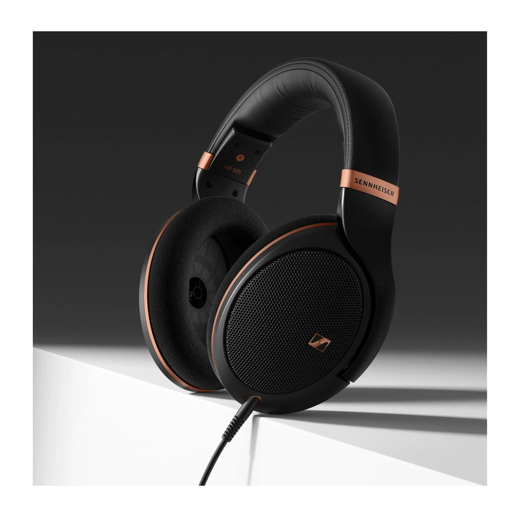Sennheiser HD 505 Wired Over-Ear Open-Back Studio Headphones (Copper Edition)