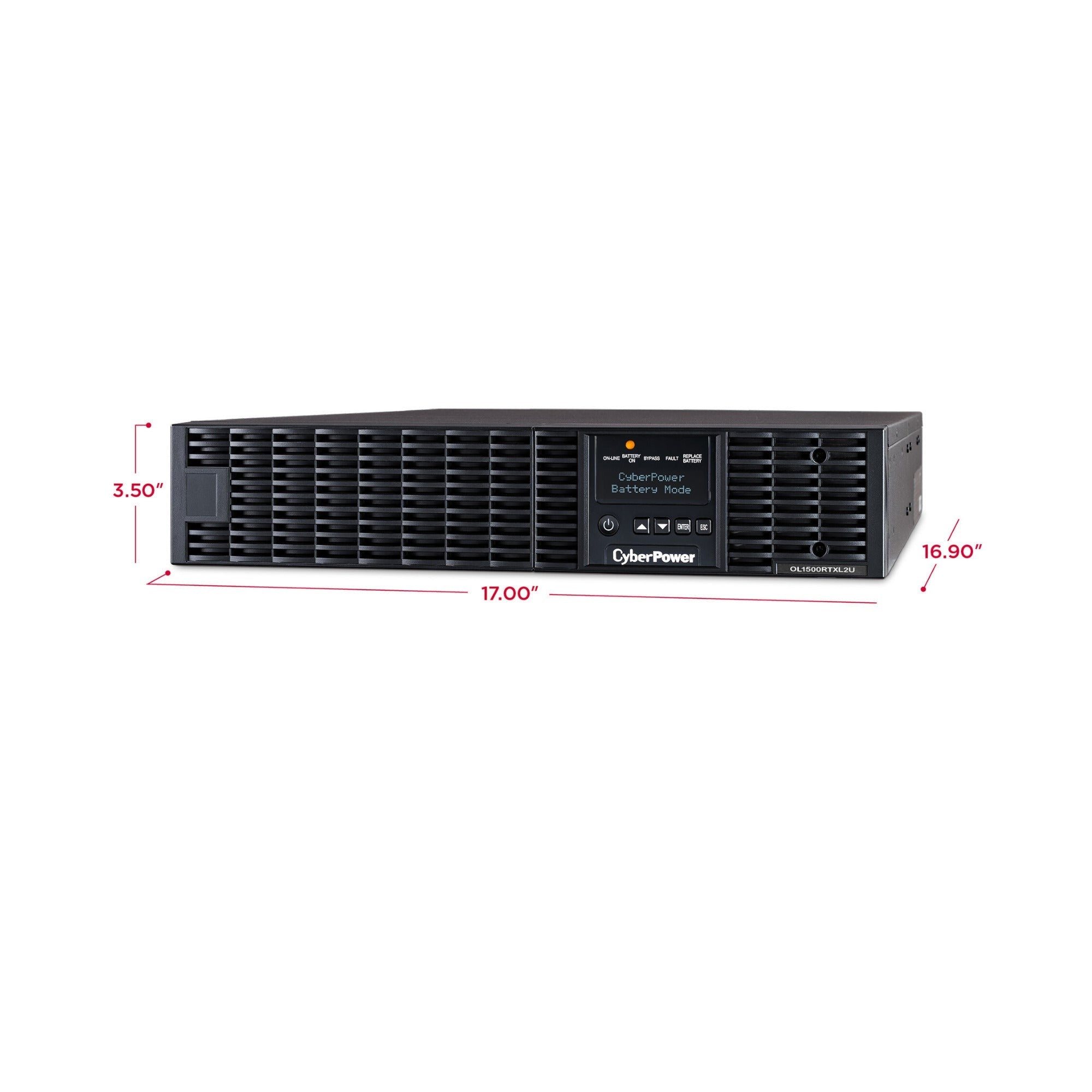 CyberPower OL1500RTXL2U Smart App Online Rack/Tower UPS System
