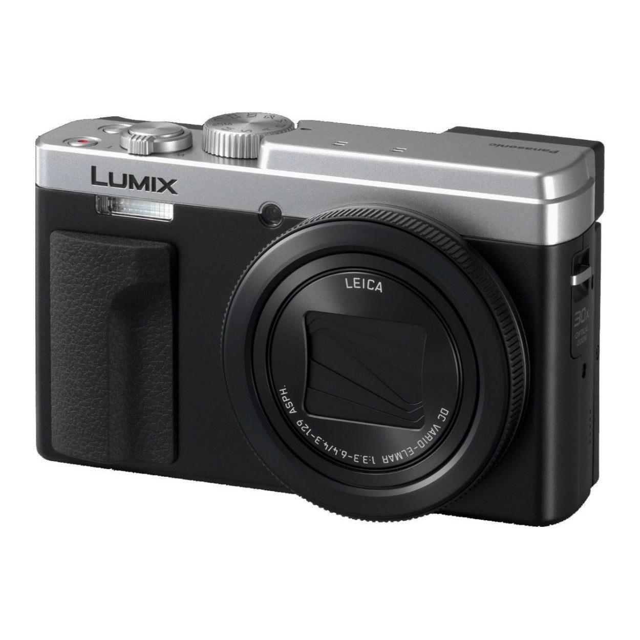 Panasonic DC-ZS80 Travel Zoom Lens Digital Camera with 3-Inch OLED Screen (Silver)