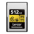 Lexar 512GB Professional GOLD CFexpress 4.0 Type A Memory Card