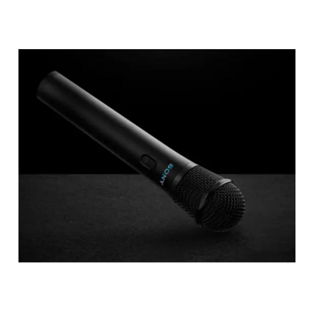 Sony ULT Tower 9AC Speaker (Black) Bundle with Wireless Microphones (2-Pack)