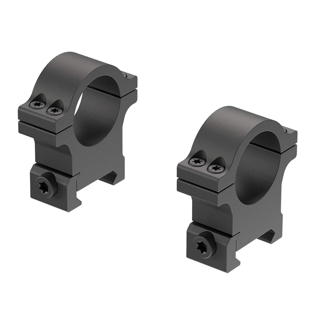 Leupold Open Range Cross-Slot Rings 1-Inch High Matte Finish