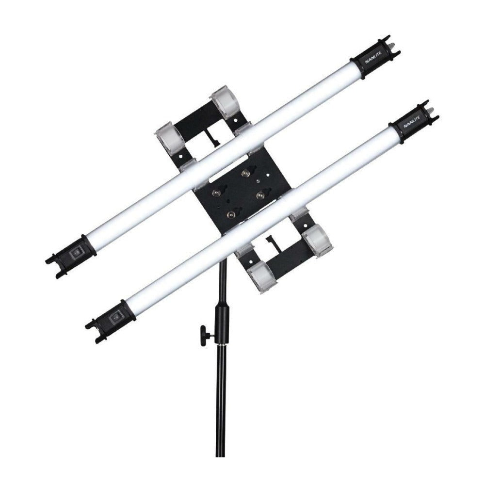 NanLite PavoTube 15C 2-Feet RGBWW LED Tube with Internal Battery 2 Light Kit
