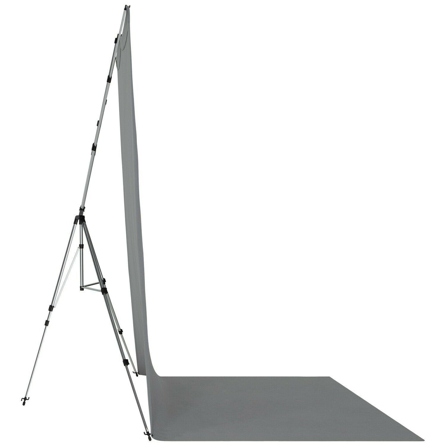 Westcott X-Drop Pro Wrinkle-Resistant 8 x 13 Feet Backdrop Kit (Neutral Gray)
