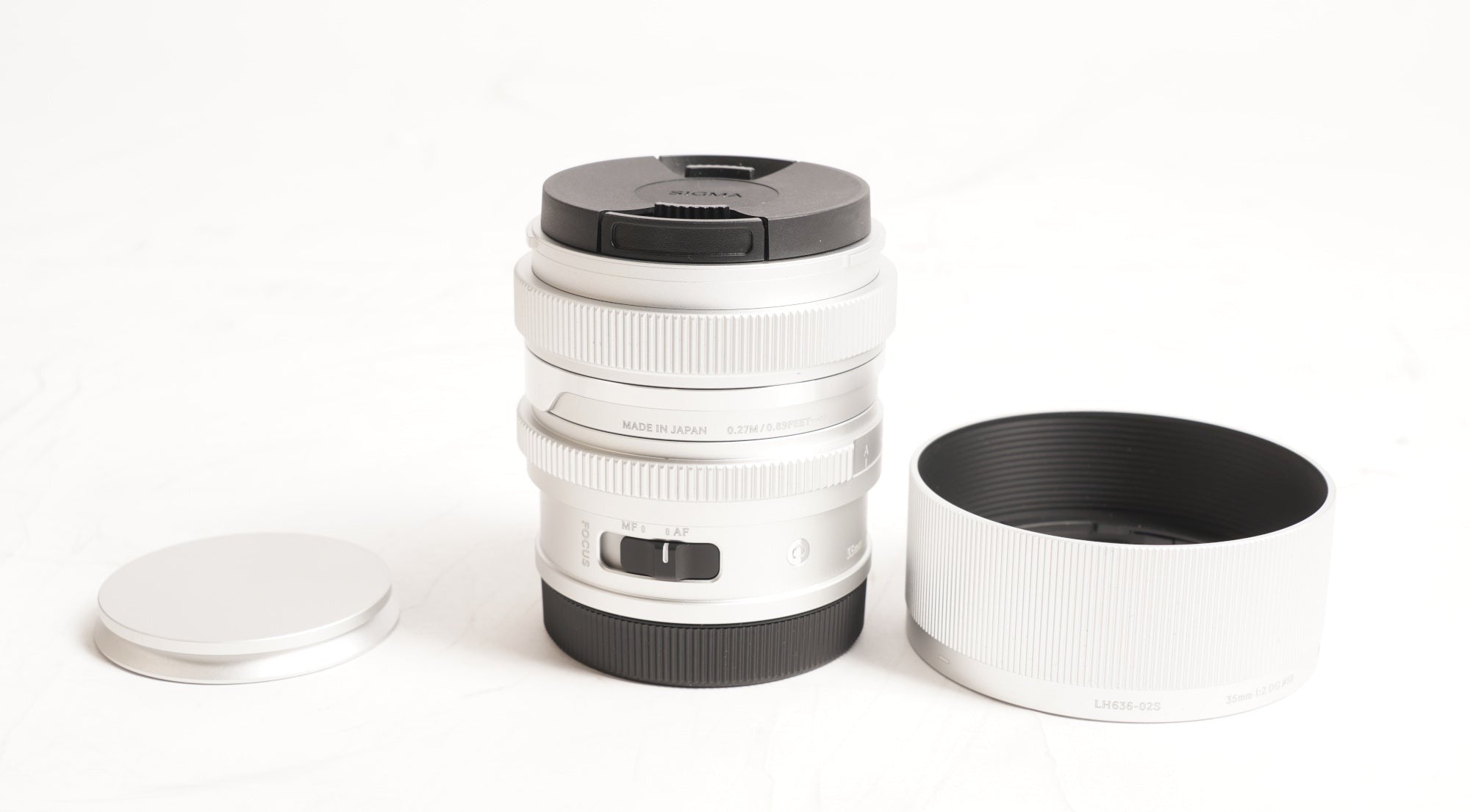Sigma 35mm F2 DG Silver Contemporary Lens for L Mount (Used)