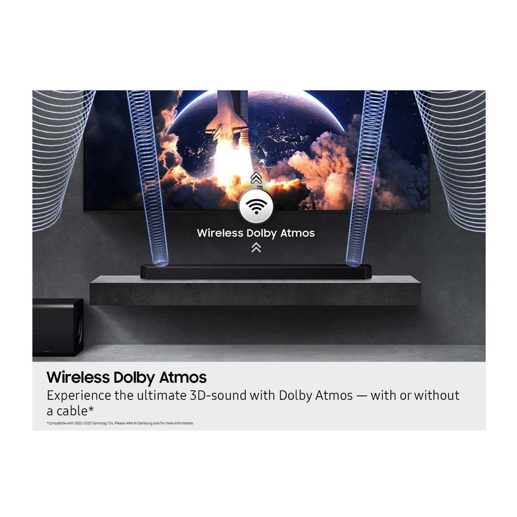 Samsung HW-QS700F 3.1.2-Channel Dolby Atmos Soundbar and Subwoofer System