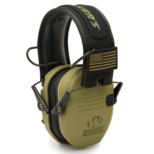 Walkers Razor Slim Electronic Muff (OD GRN Patriot)