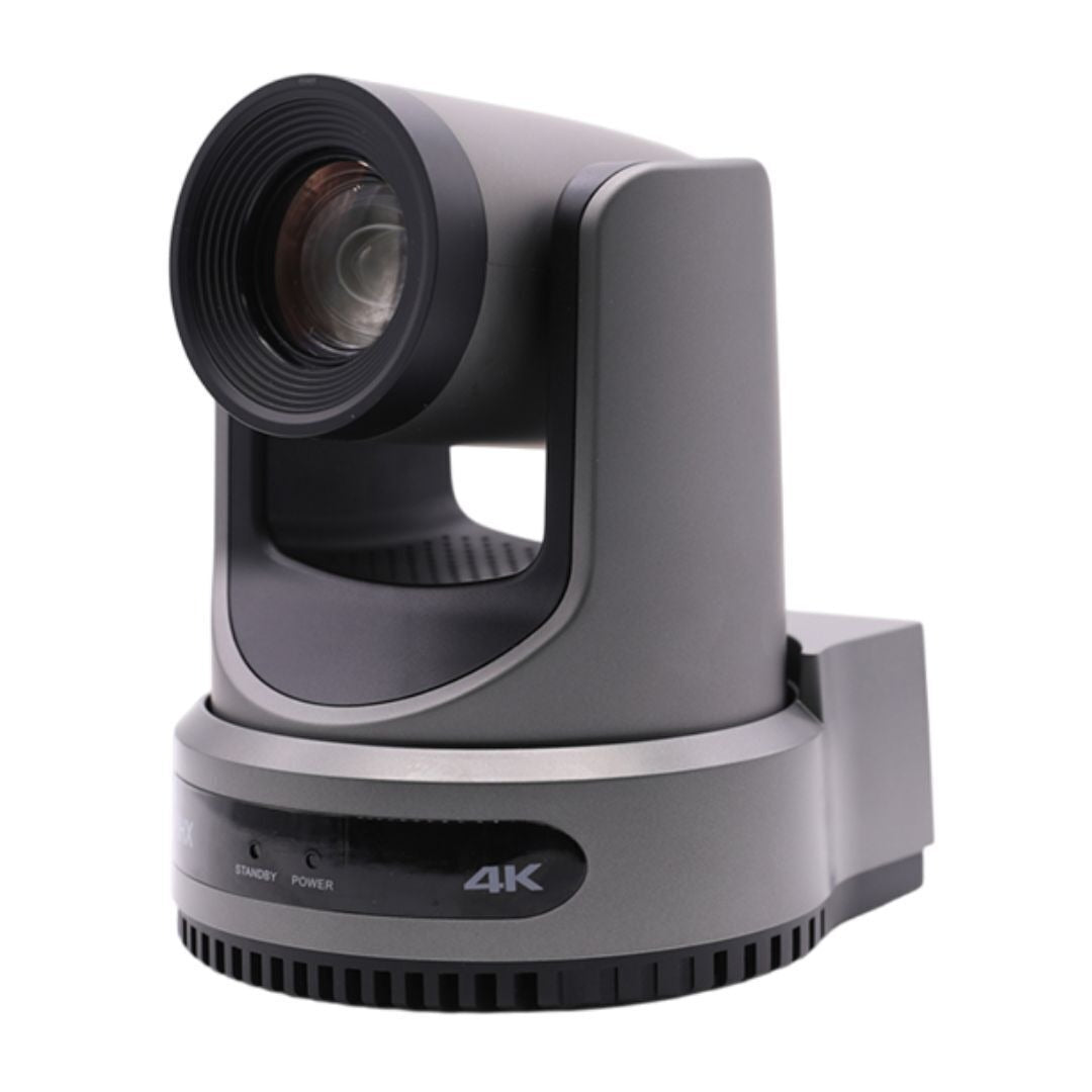 PTZOptics Move 4K PTZ Camera with NDI HX3, 12X Optical Zoom Range, and In-Built Auto Tracking (Gray)