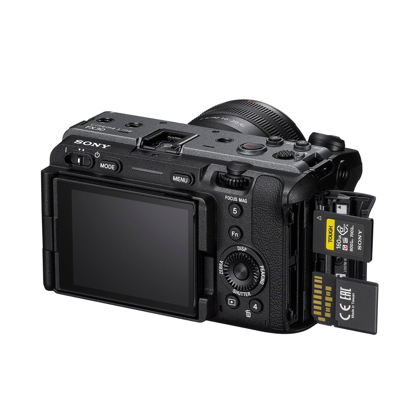 Sony FX30 Digital Cinema Camera with FE 24-105mm f/4 G OSS Lens Bundle