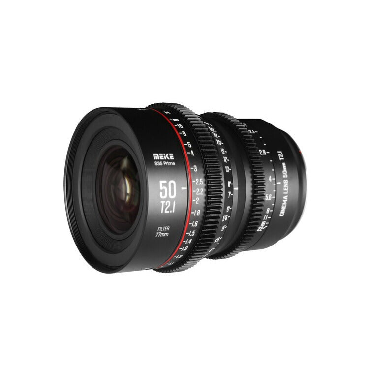 Meike 50mm T2.1 Super 35 Cine Prime Lens 270-Degree Focus Rotation (EF Mount)