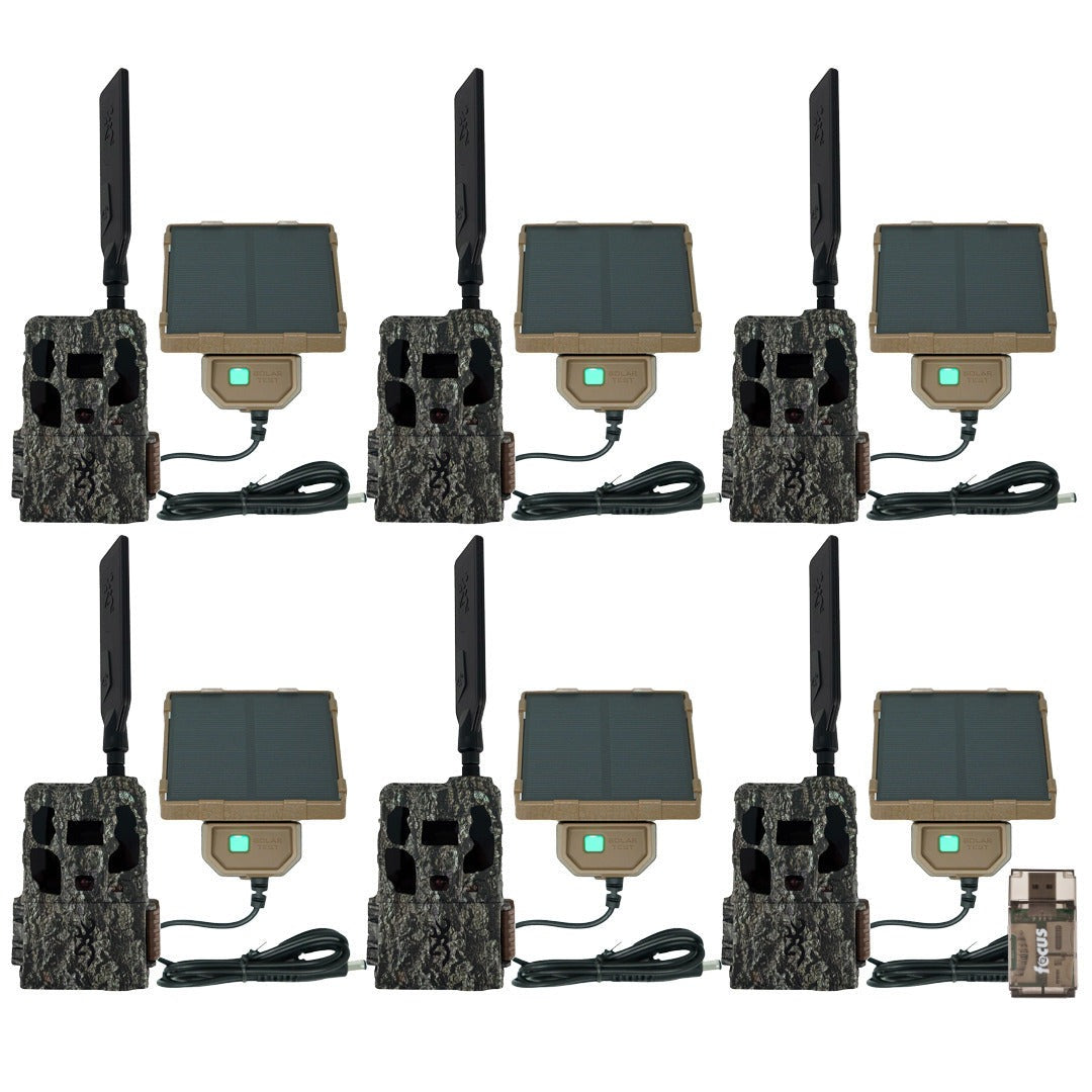 Browning Trail Camera Defender Wireless Pro Scout Max 46MP with Solar Power Pack