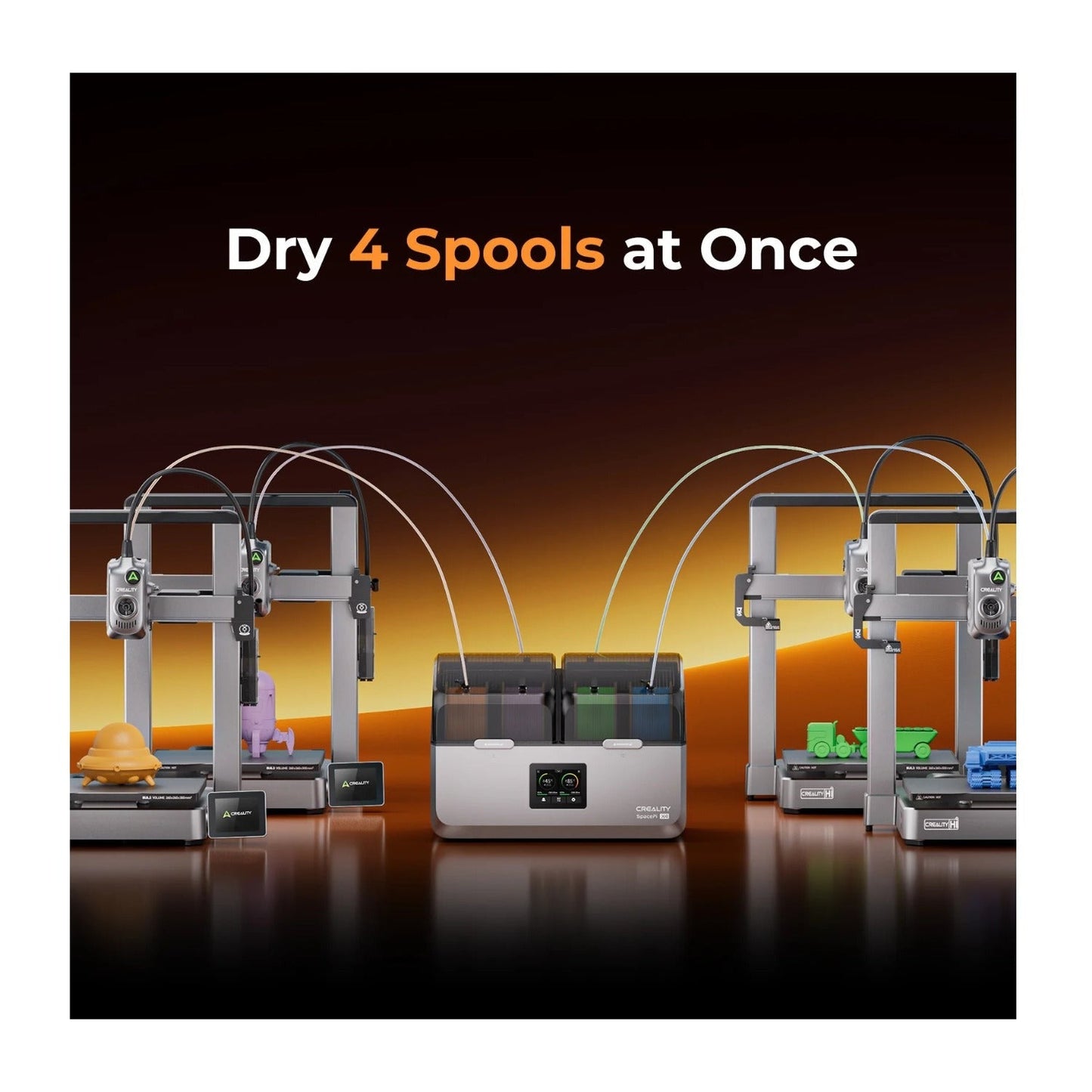 Creality SpacePi X4 Filament Dryer with Dual PTC Heaters