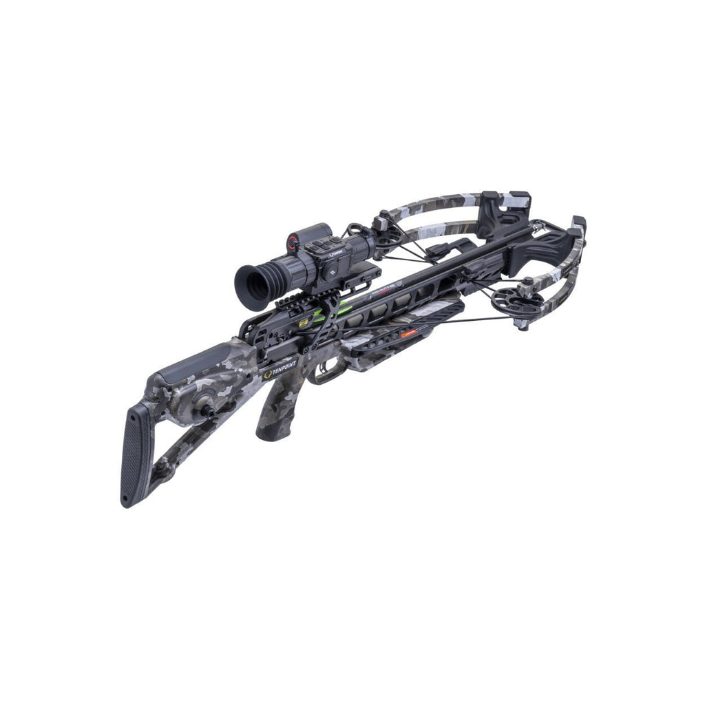 TenPoint Turbo X Vision HD3-12X Digital Rangefinding Crossbow Scope Bundle with Accessories