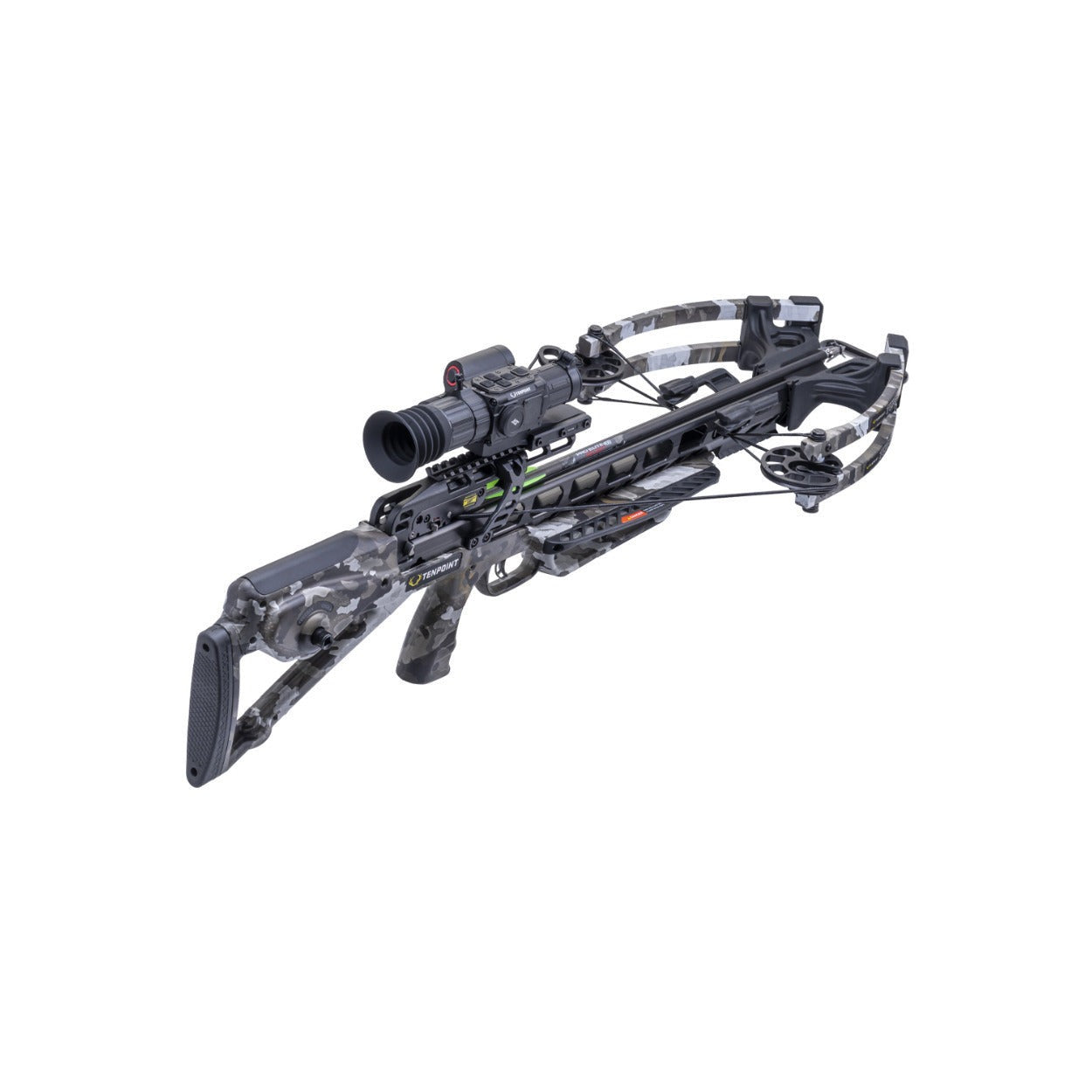 TenPoint Turbo X Vision HD3-12X Digital Rangefinding Crossbow Scope Bundle with Accessories