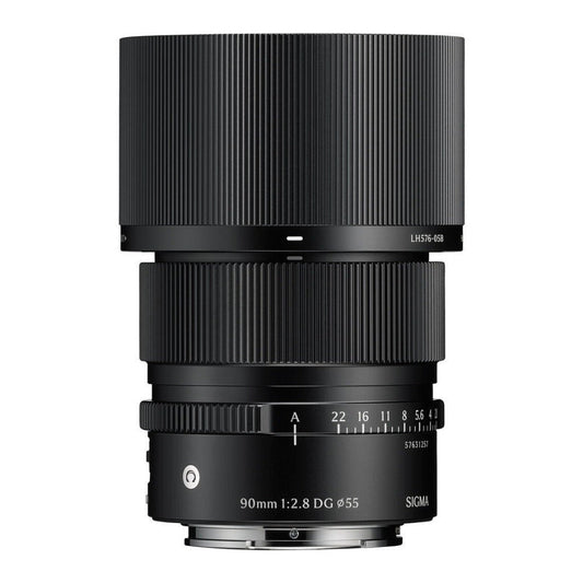 Sigma 90mm F2.8 DG Full-Frame Contemporary Lens with Manual Aperture Ring (Black, Sony E Mount)