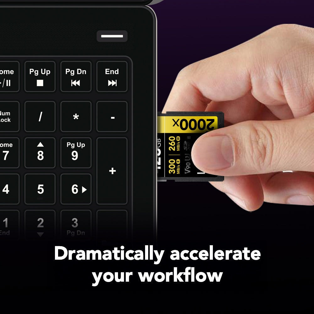 Lexar Professional 128GB 2000x UHS-II SDXC Memory Card