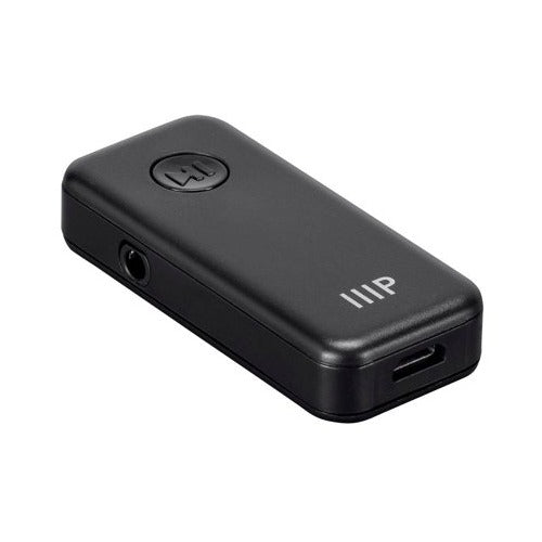 Monoprice Bluetooth 5 Receiver/Car Kit with Microphone, Audio Adapter and 3.5mm AUX Stereo Output