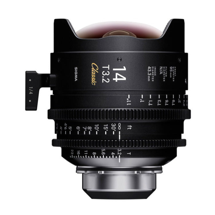 Sigma FF Classic Prime Line 10-Lens Kit (Feet Markings) with Two Hard Cases