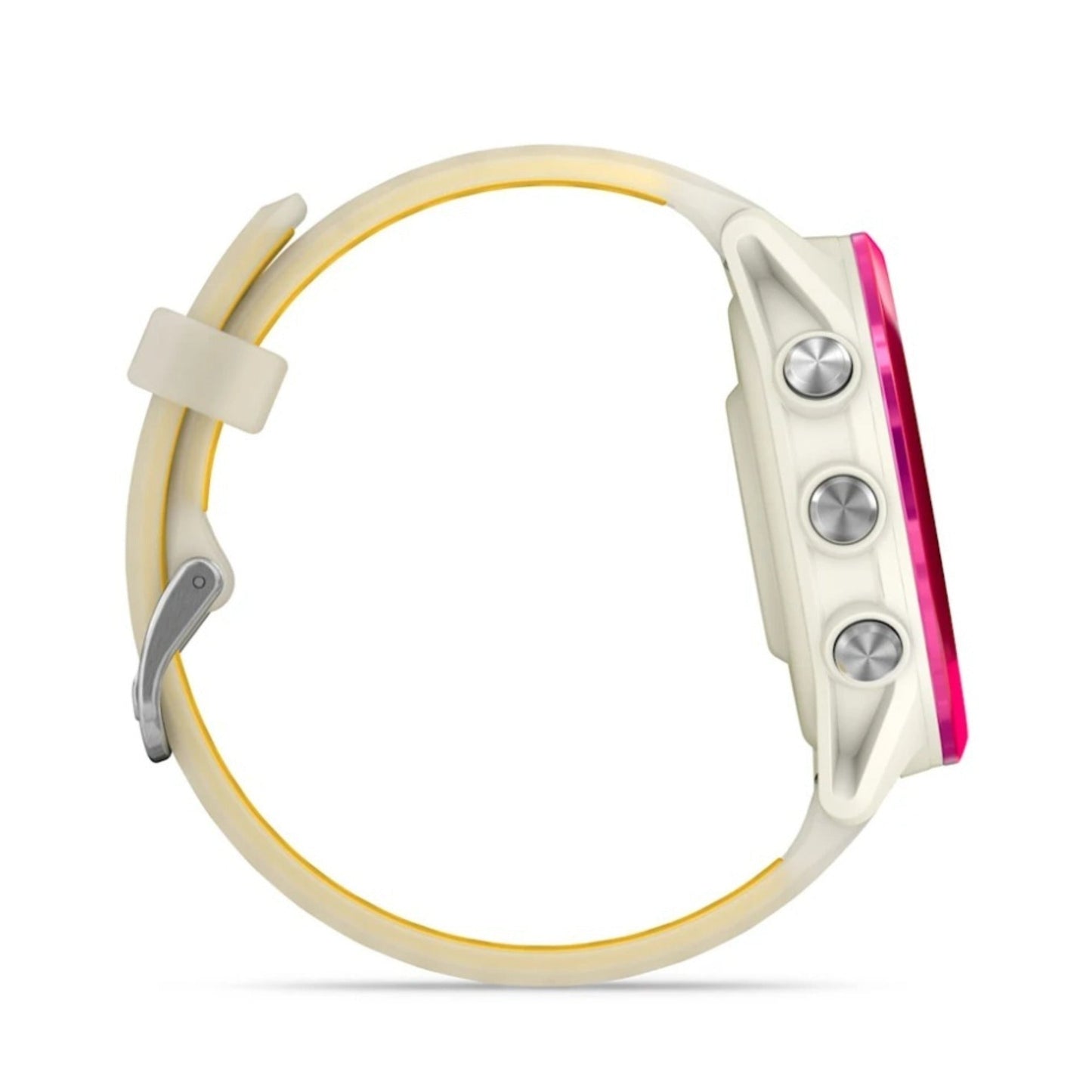 Garmin Forerunner 570 - 42mm Raspberry Aluminum with Translucent Bone/Mango Band