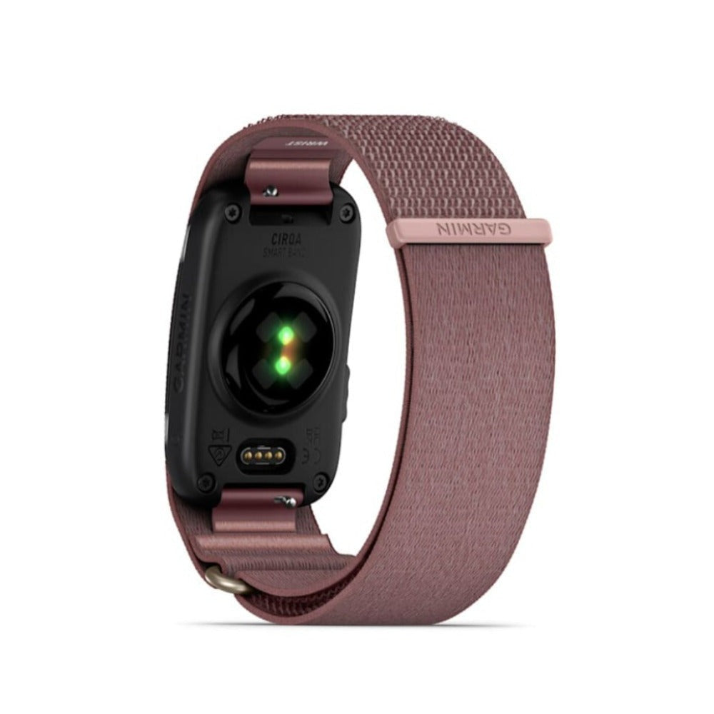 Garmin CIRQA Smart Band Screenless Health and Fitness Tracker (Mauve, L-XL)