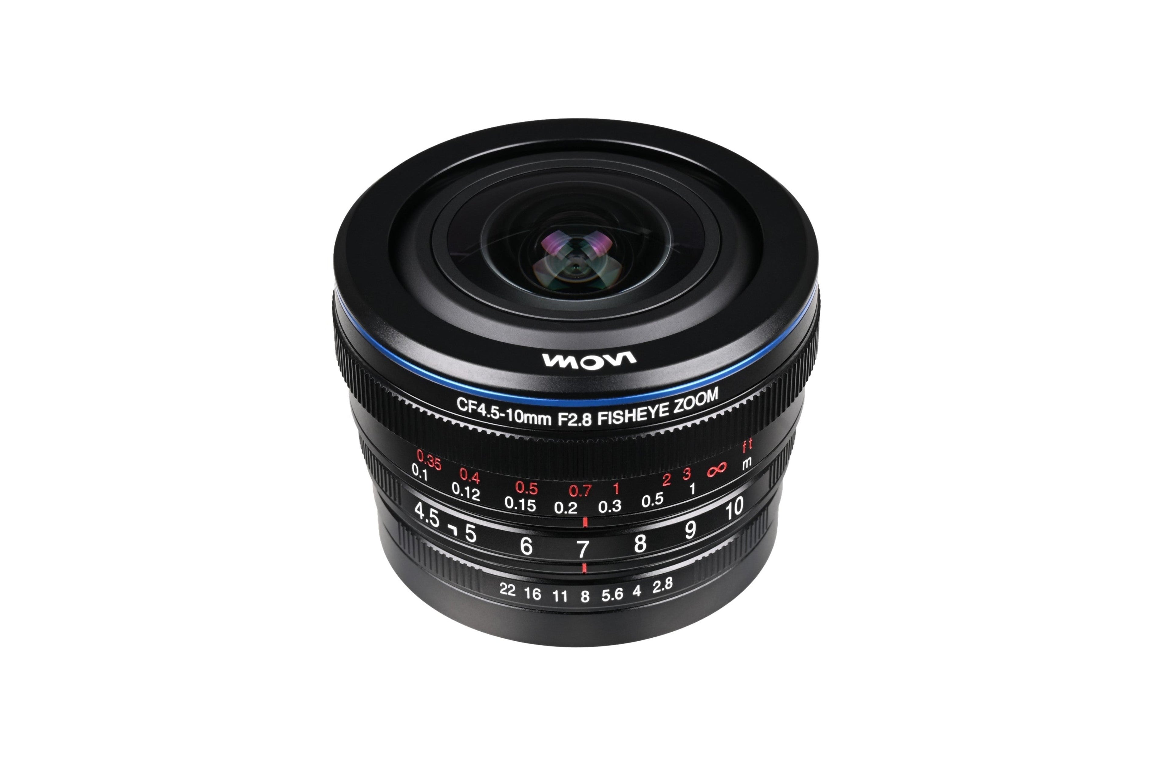 Laowa 4.5-10mm f/2.8 CF Zoom Fisheye Lens with 180-Degree Ultra Wide View, Parfocal Zoom (E-Mount)