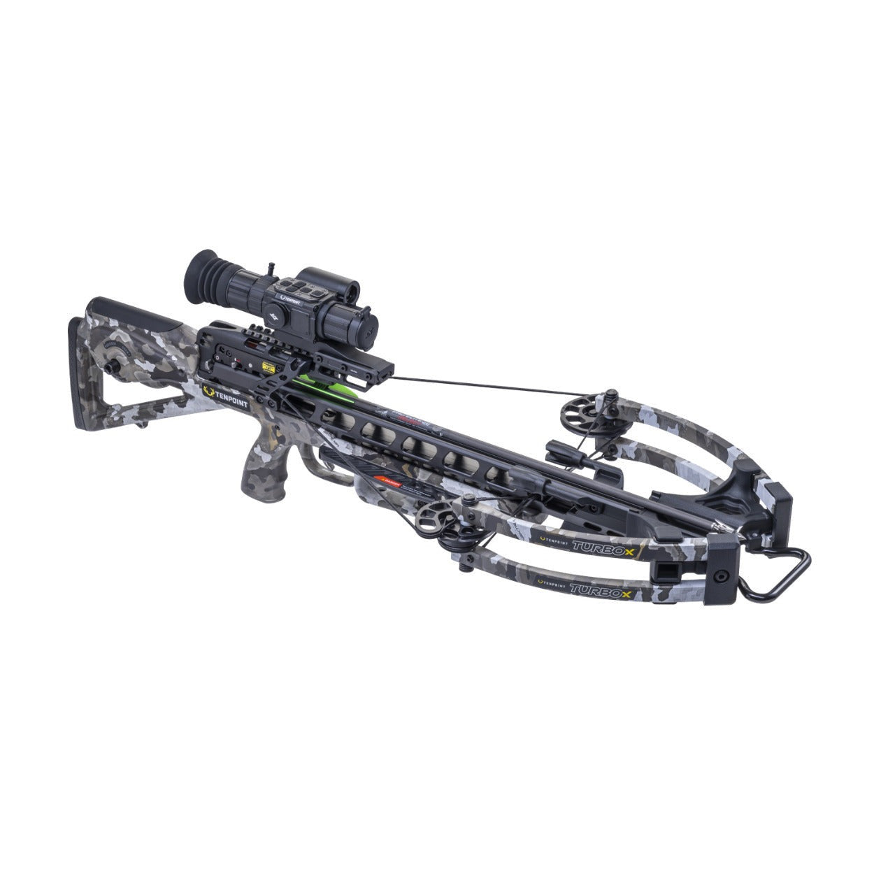 TenPoint Turbo X Vision HD3-12X Digital Rangefinding Crossbow Scope Bundle with Accessories