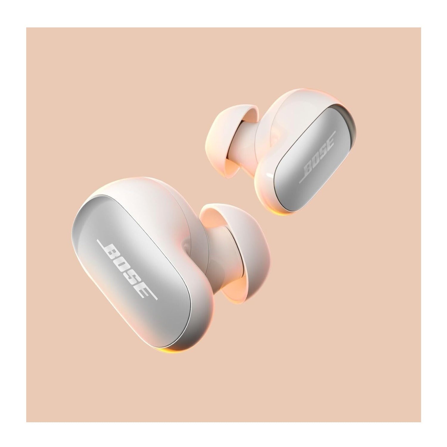 Bose QuietComfort Ultra True Wireless Noise-Cancelling Earbuds (2nd Generation, White Smoke)