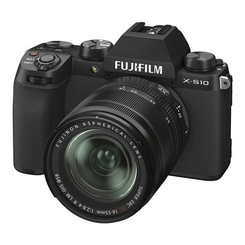 Fujifilm X-S10 Mirrorless Digital Camera with XF 18-55mm f/2.8-4 R Lens Kit