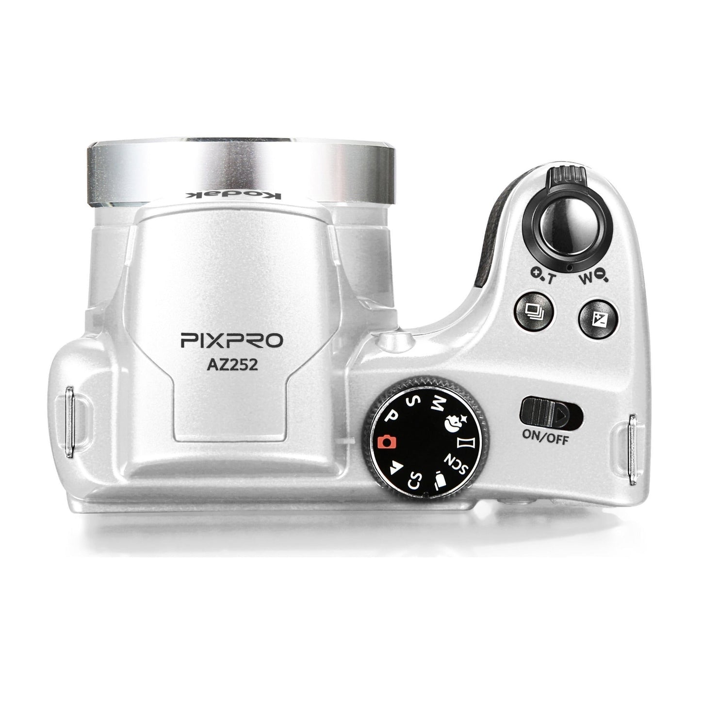 Kodak PIXPRO AZ252 Digital Camera (White) with 32GB SD Card and Tripod Bundle